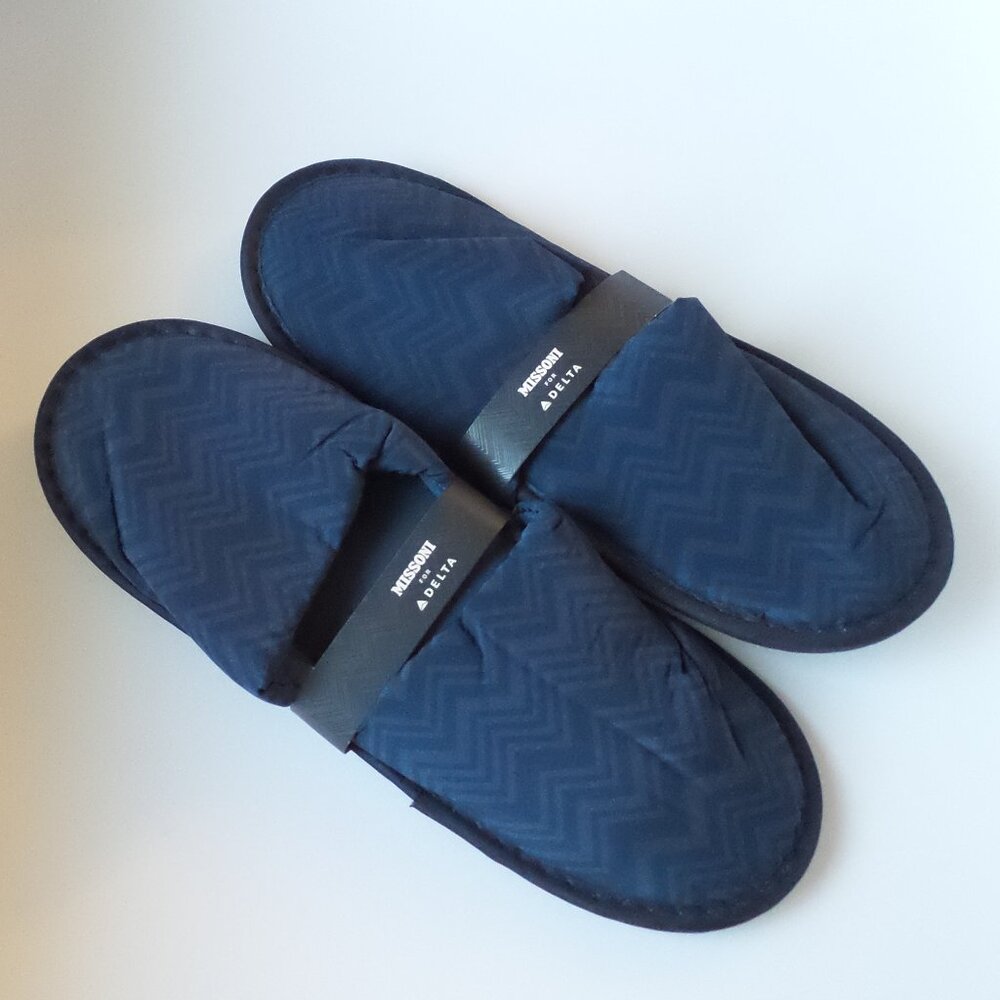 Missoni x Delta slippers 2 pair